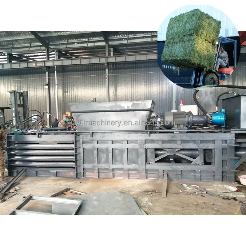 Capacité de 400 à 500 kg Balles à foin hydrauliques carrées 2620*2140*3390MM Max. Capacité 5 tonnes/h