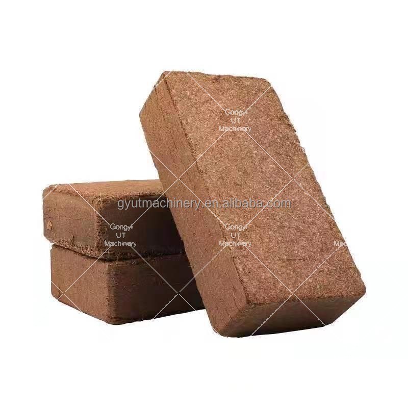 Machine à compresser la tourbe de coco horizontale de 5 kg pour les Philippines Exporteur de coco