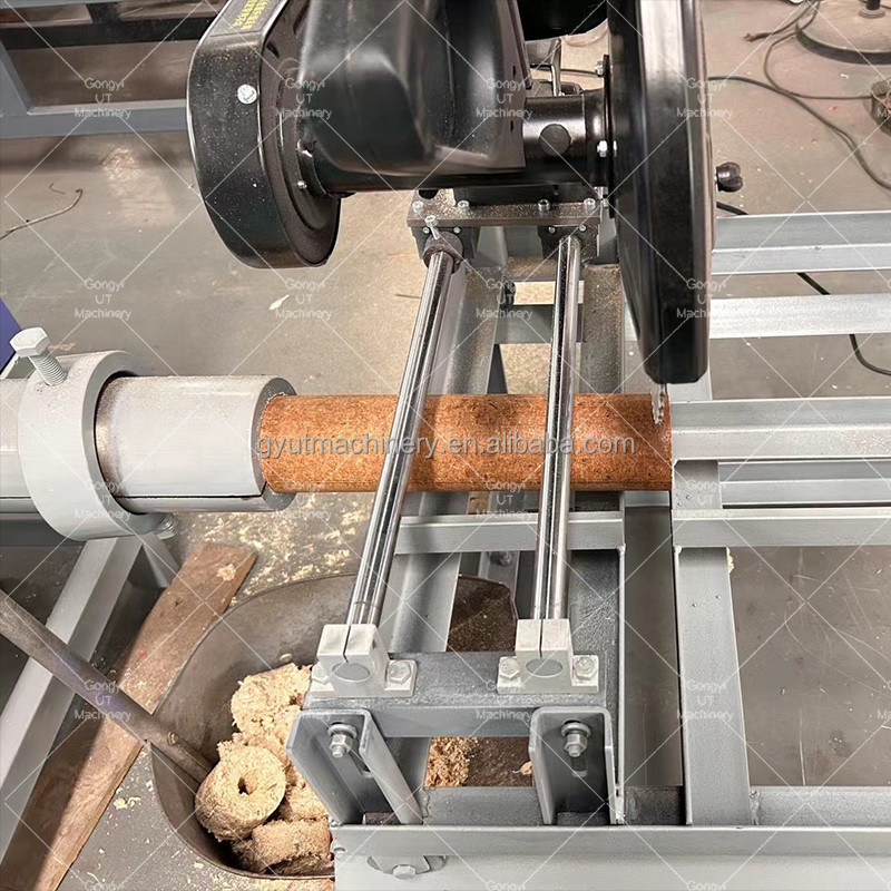 70 mm Briquette de biomasse barres rondes équipement de fabrication pour le pressage à chaud Bloc de pieds en bois
