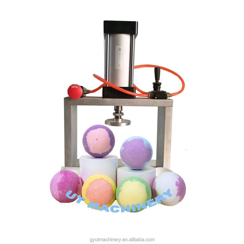 USA Formule ISO Machine de moulage de presse de bombe de bain pour la fabrication de boules de bain Poids du corps KG 55