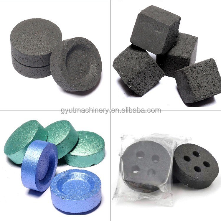 30000 pièces/h Capacité Fourneau de carbonification du charbon de bois Shisha pour la production de charbon de bois