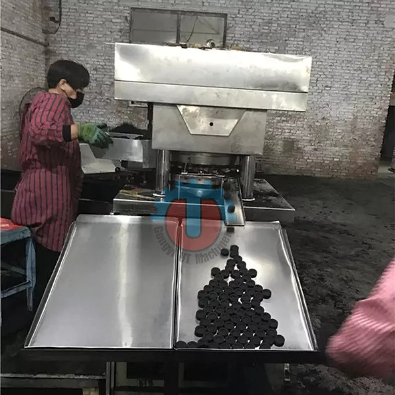 30000pcs/h Capacité presses hydrauliques Shisha charbon à faire des briquettes machine pour le marché