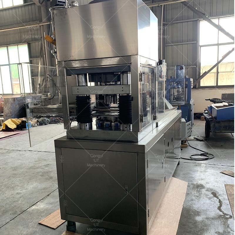 Machine hydraulique de production de boules de sel de bain pour la relaxation et l'hydratation