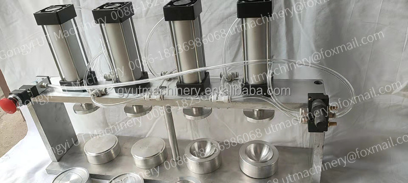 La presse à billes de bain à bulles de sel pour les bombes de bain faites à la main est certifiée ISO