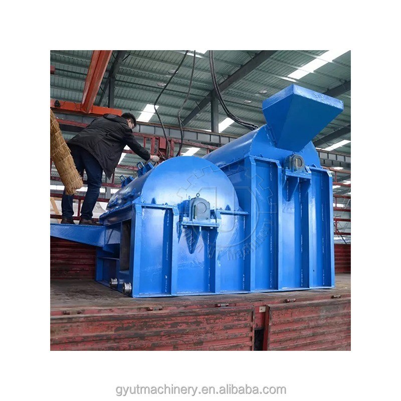 Équipement d'extraction de fibres de noix de coco de première classe de 45 kW pour le déchiquetage de la coque de noix de coco