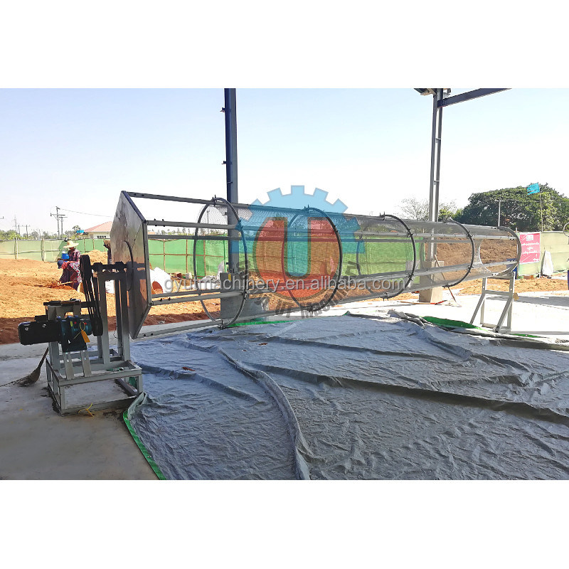 Machine de concassage de coco Husk Poids 2,8 tonnes-3,8 tonnes Machine de fabrication de fibres de coco extraction