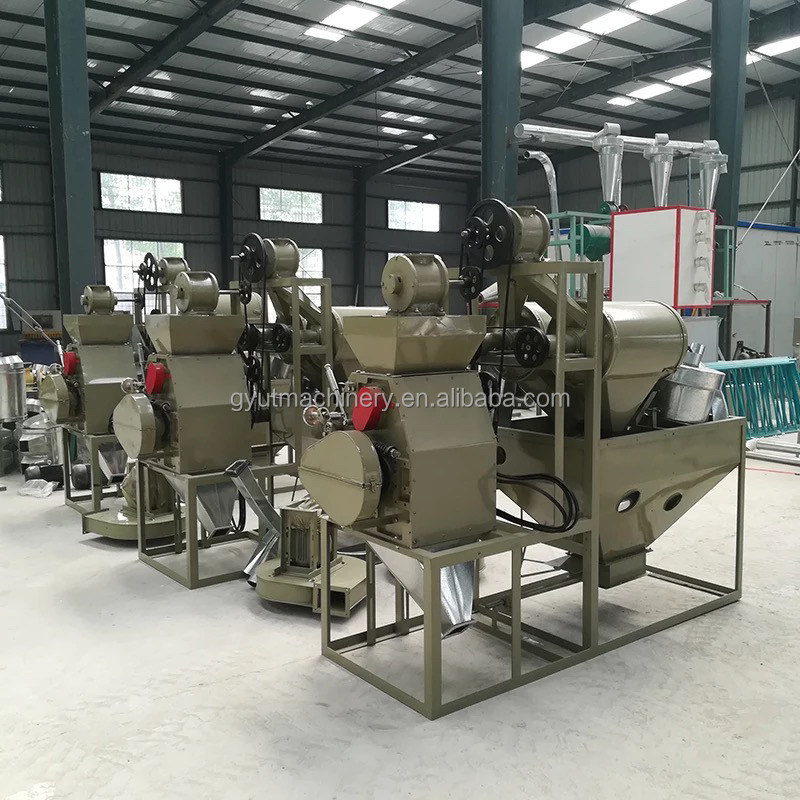 Moulin à farine de maïs de 300 kg par heure avec support technique compétitif et vidéo