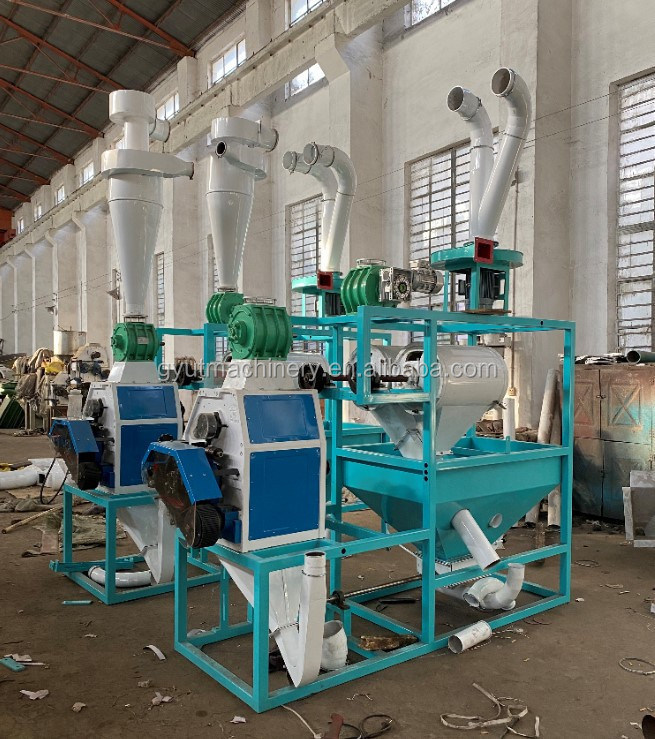 Moulin à farine de maïs de 300 kg par heure avec support technique compétitif et vidéo