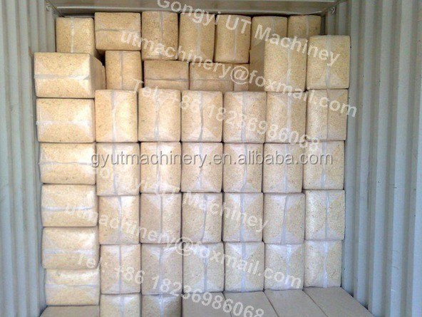 Machine de mise en sacs de bois à haut rendement pour les draps de chevaux