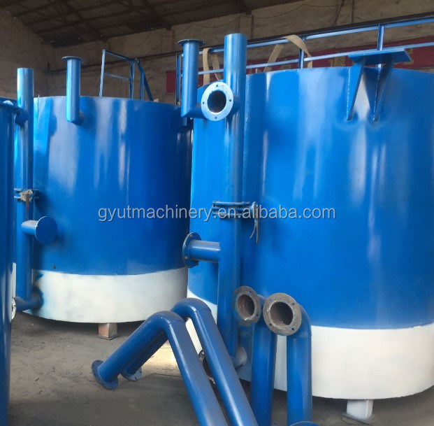 Cuisinière à carbonification au biocarbone multifonctionnelle de 15 kW pour faire du charbon de barbecue à l'aide de bûches de bois