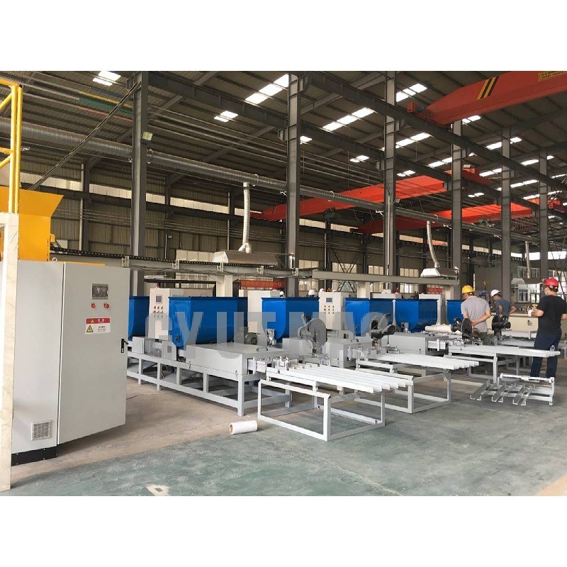 Fabrication de blocs de pieds en bois de barbe Presses de blocs de palettes avec une capacité de 2 à 2,5 m3/24 h