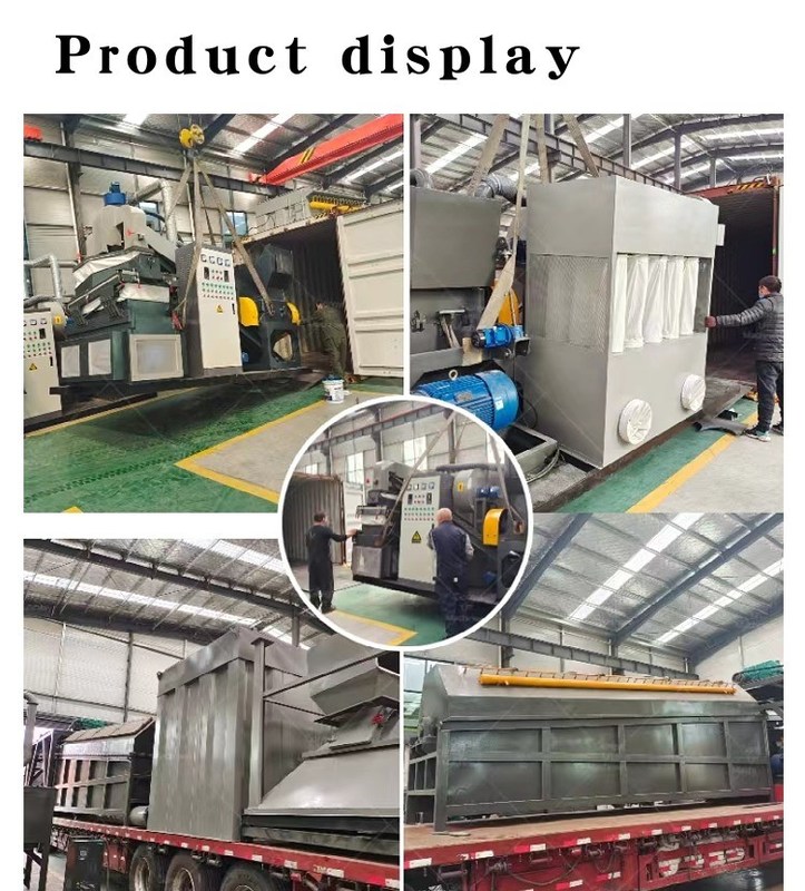 Machine de broyage de câbles à support monophasique pour le recyclage des déchets de câbles en cuivre