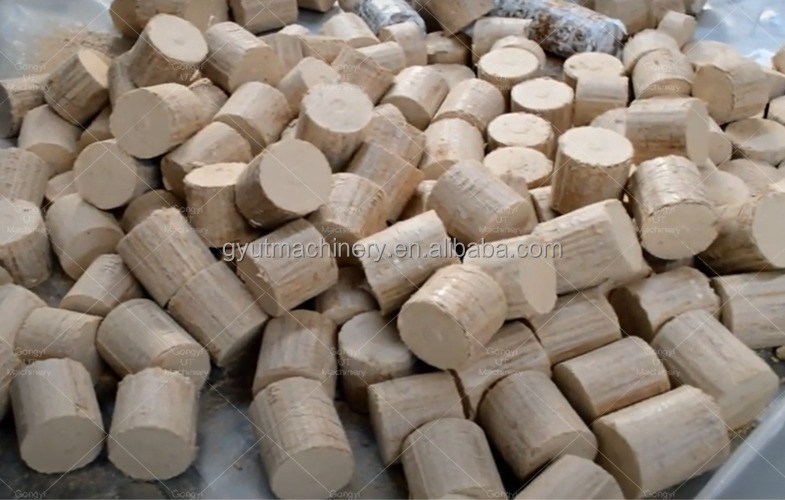 Machine à blocs de bois à piston hydraulique de 80 mm pour une production polyvalente et durable