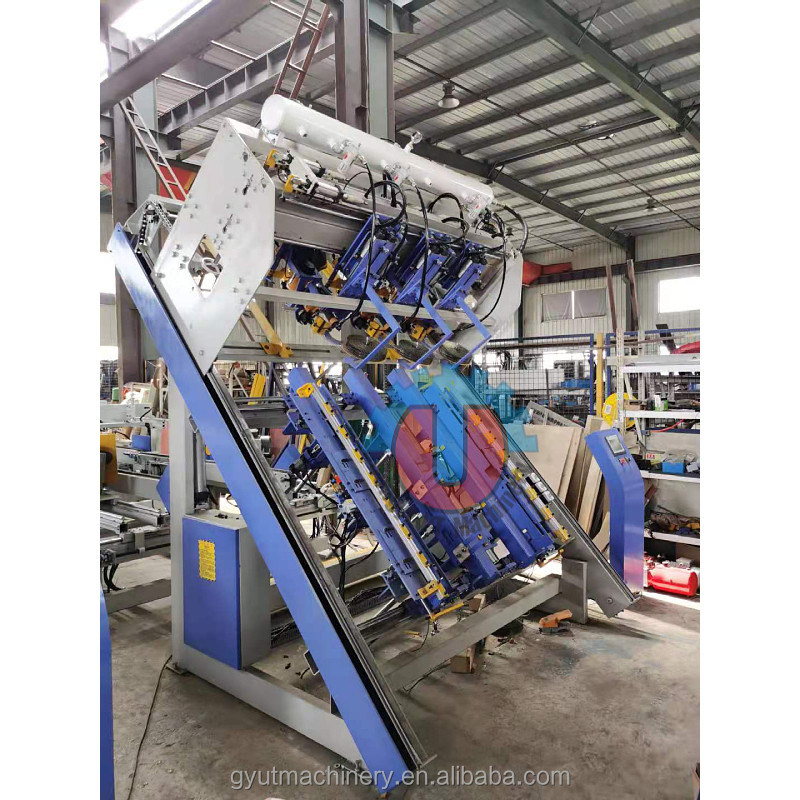 Machine de clôture de palettes entièrement automatique pour palettes en bois euro 2-2,5m3/24H Capacité