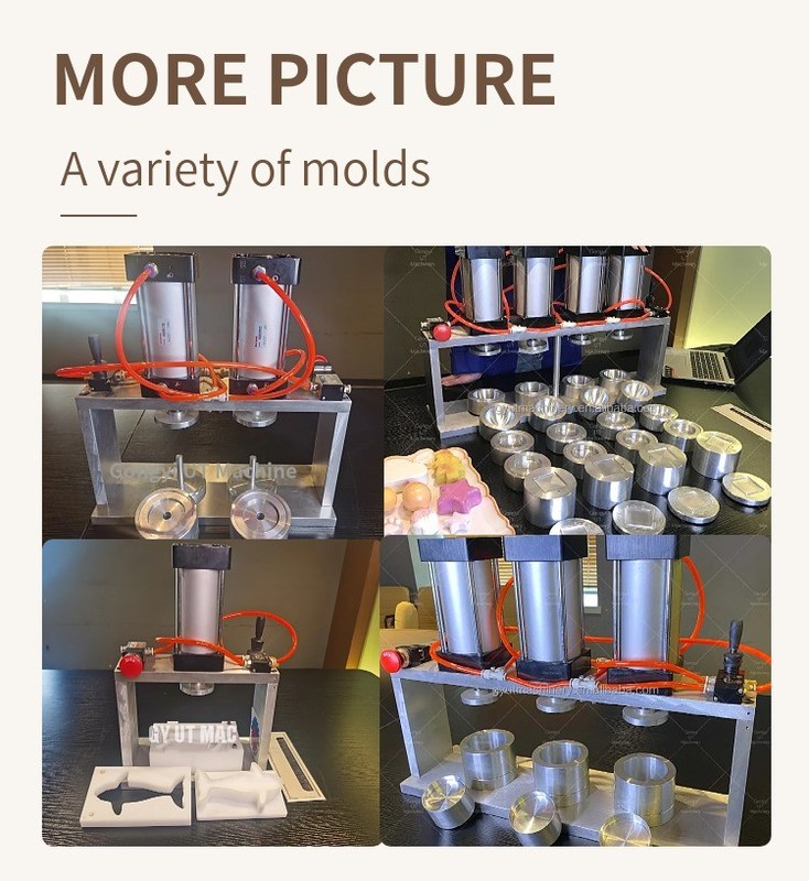 Machine de pressage à billes de sel de bain à moules multiples pour billes de bain pneumatiques finitives