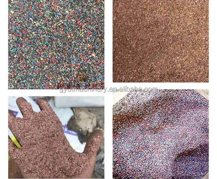 1200 kg Poids Recyclage des câbles de cuivre Machines de séparation des déchets de câbles Granulateur séparateur des câbles