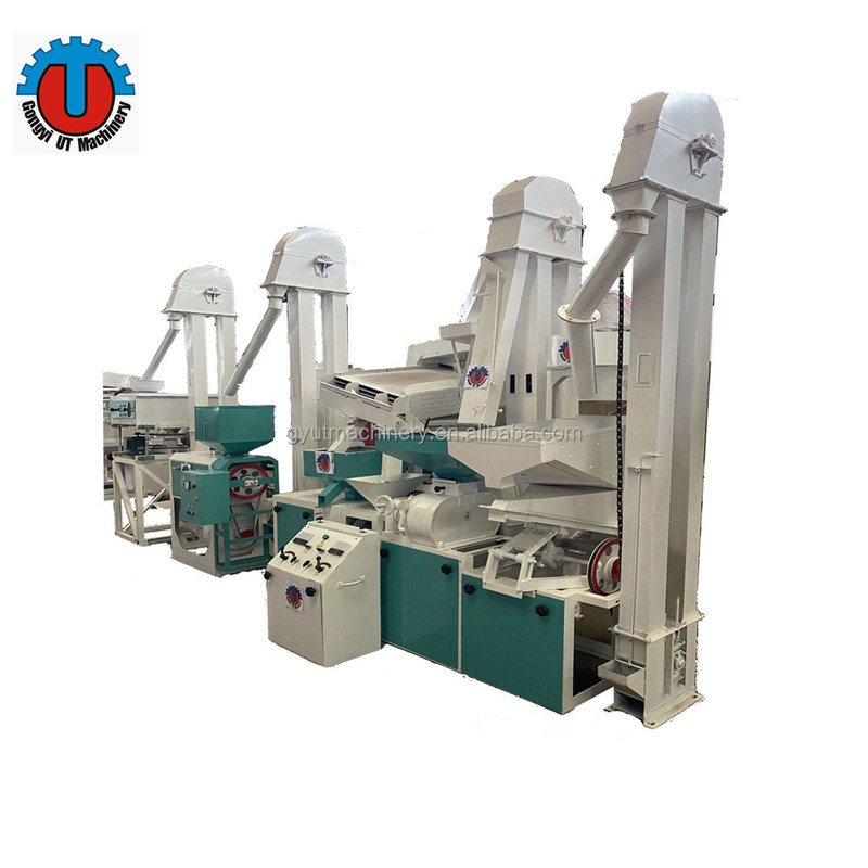 Unité de traitement du millet de 20 tonnes avec une machine de tri et d'emballage à 99% Paddy Husker Destoner