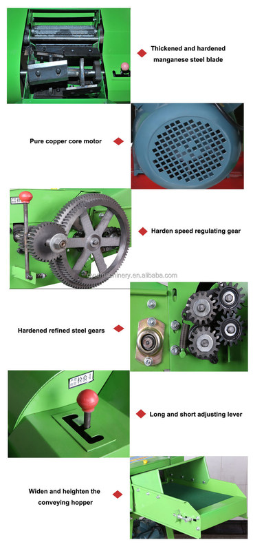 Coupeuse de fourrage minière de première classe Coupeuse de paille pour la coupe d'herbe du bétail au Pakistan