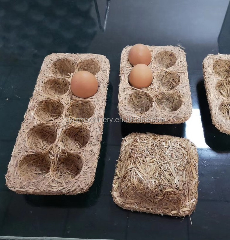 2.8m*1.7m*1.8m Déchets de carton de vin machine à contenir des plateaux en verre pour les produits en papier durable