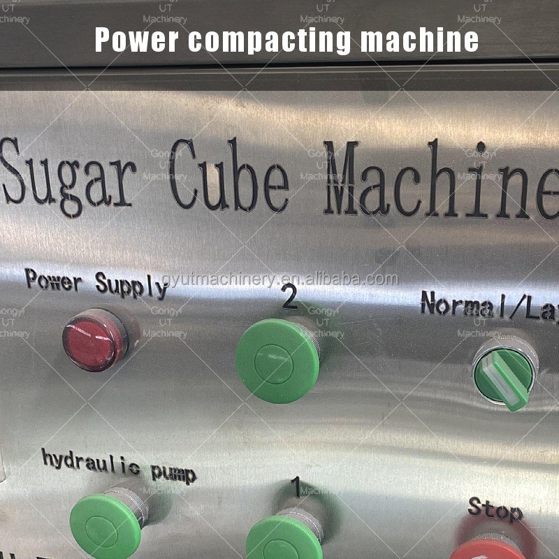 Machine de fabrication de cubes de sucre en acier inoxydable pour les cafés