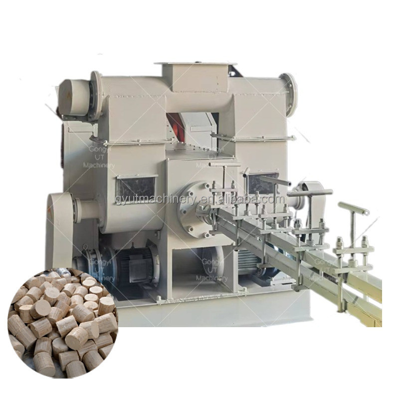 Machine à briquettes à base de déchets de bois à base de biomasse pour la fabrication de briquettes solides aux États-Unis