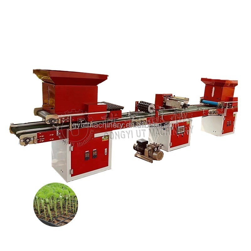 Machine de semis automatique à plateau avec plateaux pour semer les graines de légumes 28X54CM Taille plat
