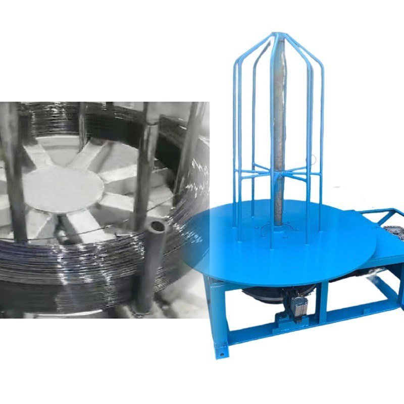 Machines à bobines à rouleaux pour enrouleur de fil d'acier dans l'industrie de la galvanisation