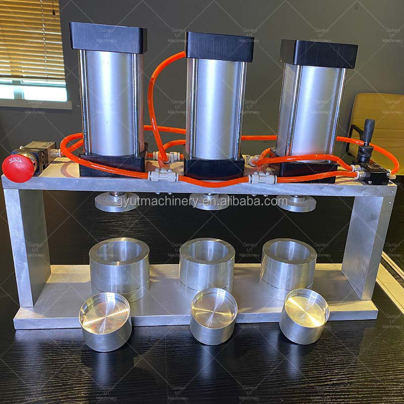 Machine de fabrication de barres de shampooing à haute capacité, fabriquée à la main, à la bombe de bain à billes, à presse à gaz