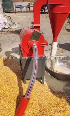 Autosuppression moteur diesel Maïs moulin à grains pour le broyage de l'alimentation du maïs soja