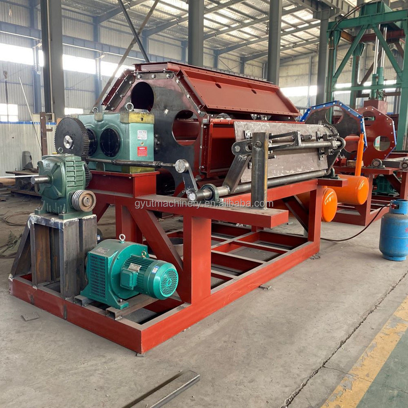 Conception d'une machine automatique de pressage/formage/moldage de plaques d'œufs en papier à tension de 380 V