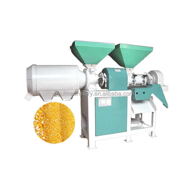 Machine de fabrication de grains de maïs de bonne qualité Machine de fraisage de maïs de petite taille pour un fonctionnement facile