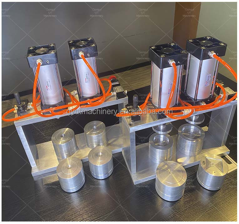 15 tonnes de presse à poinçonnage ligne de production semi-automatique machine de fabrication de savon pour barres de shampooing