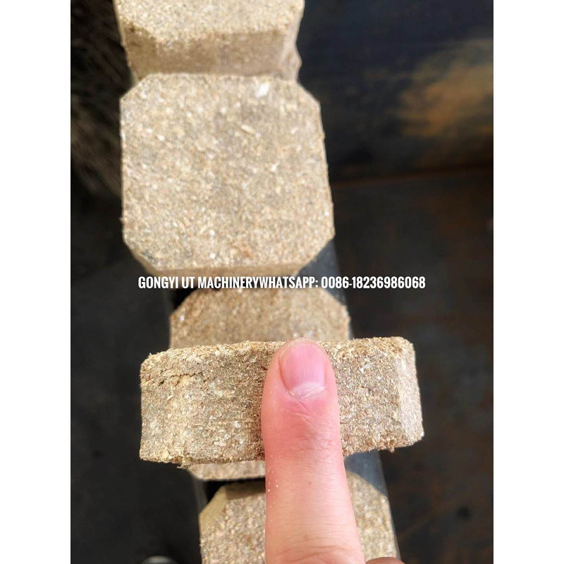 Machine de fabrication de blocs en poudre de bois pour les besoins des clients Facile à utiliser et durable