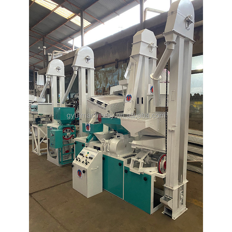 Fermes Fonction Moulin à riz mini-automatique de 15 tonnes