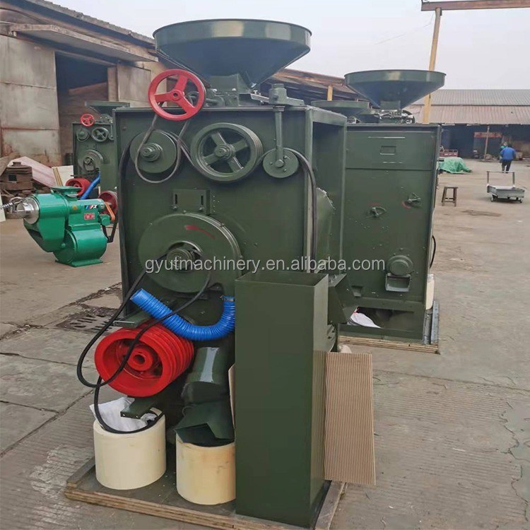 780*760*1700mm Mini machine de fraisage à rouleaux de riz Husker pour le fraisage de haute capacité