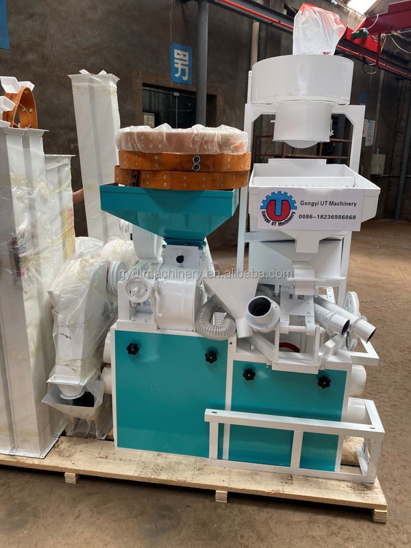 Facile à utiliser, moulin à riz compact de 3500 kg avec une conception compacte et une fonction automatique