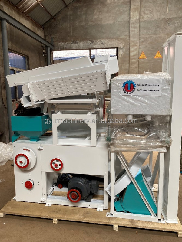 Facile à utiliser, moulin à riz compact de 3500 kg avec une conception compacte et une fonction automatique