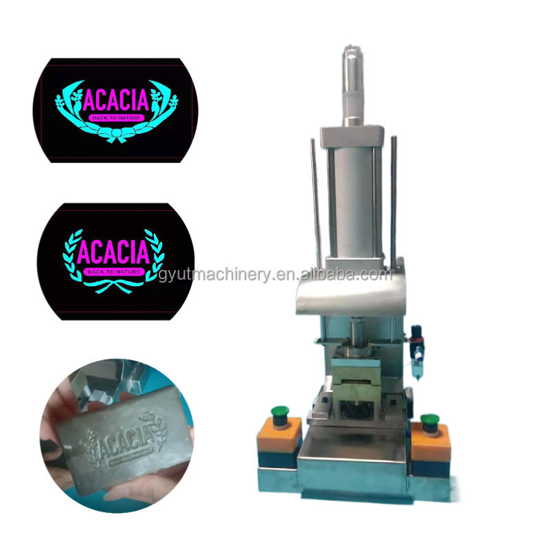 Machine d'estampage pour les travaux de construction pour l'impression d'empreintes de logos de savon de différentes formes