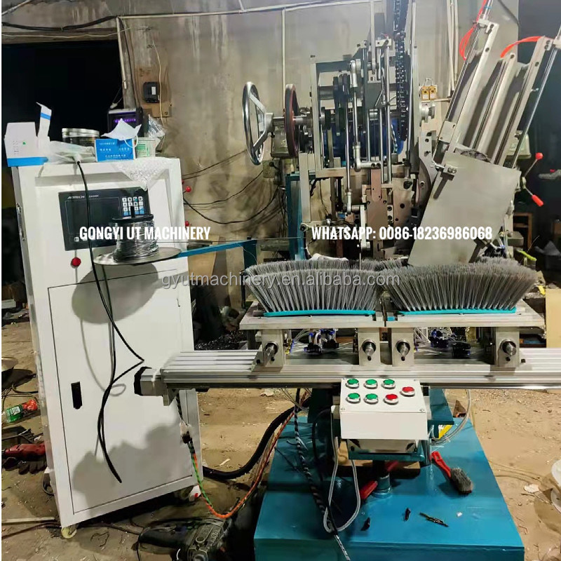 Royaume-Uni Emplacement Équipement de fabrication de balai à deux étages sur mesure