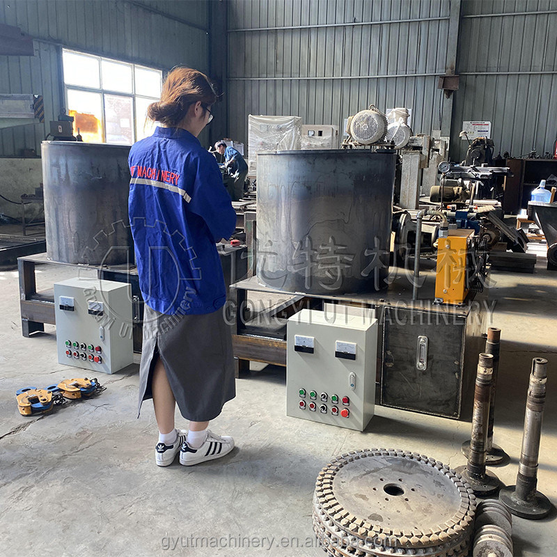 250 à 300 kg par heure Capacité Presses à briquettes hydrauliques en bois pour les déchets de papier