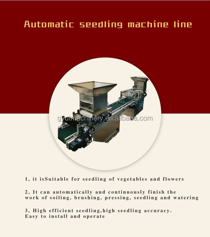Machine à semer pneumatique à 8-15 cm d'espacement entre les rangées pour semis de fleurs de légumes dans les magasins alimentaires