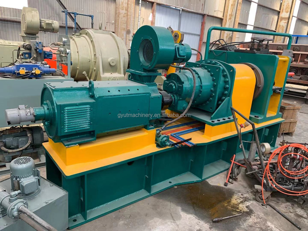 Ligne de machine d'extrusion de fils plats en aluminium utilisé pour la production de barres de bus en cuivre/aluminium