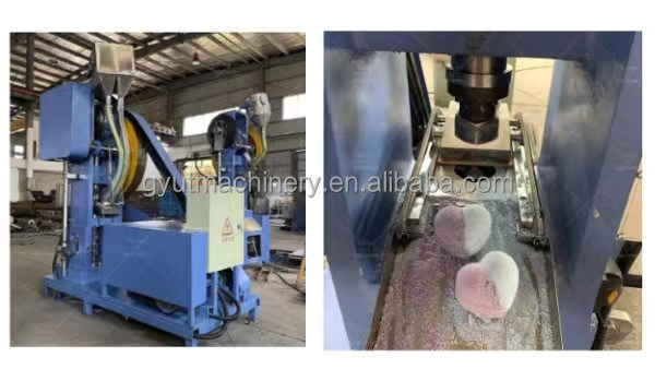 Machine de pressage automatique de bombe de bain pour fabriquer des bombes de bain gazeuses à 2 couleurs sur le marché américain