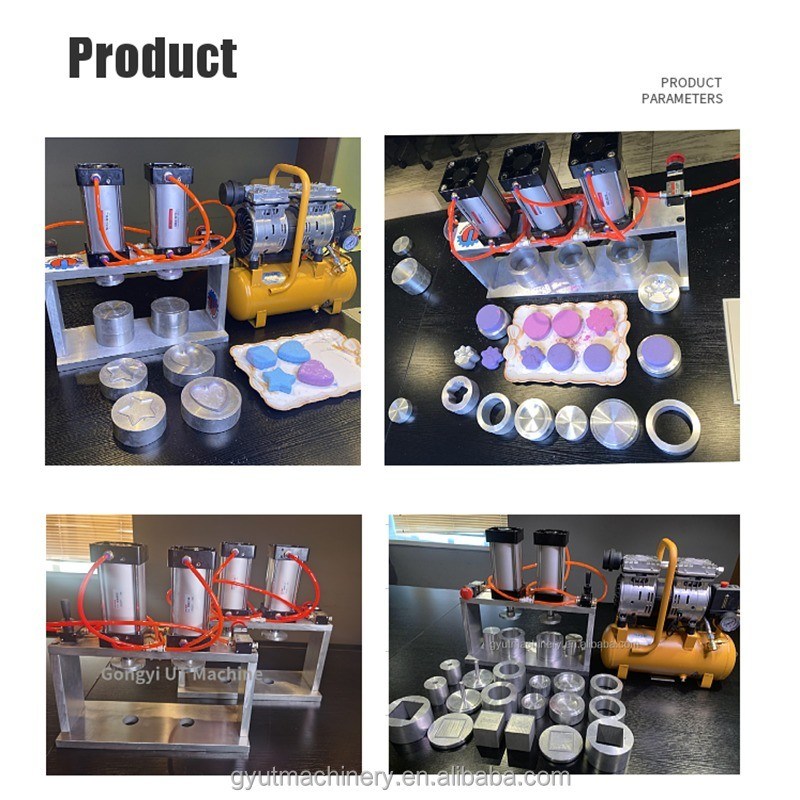 Machine de pressage automatique de bombe de bain pour fabriquer des bombes de bain gazeuses à 2 couleurs sur le marché américain