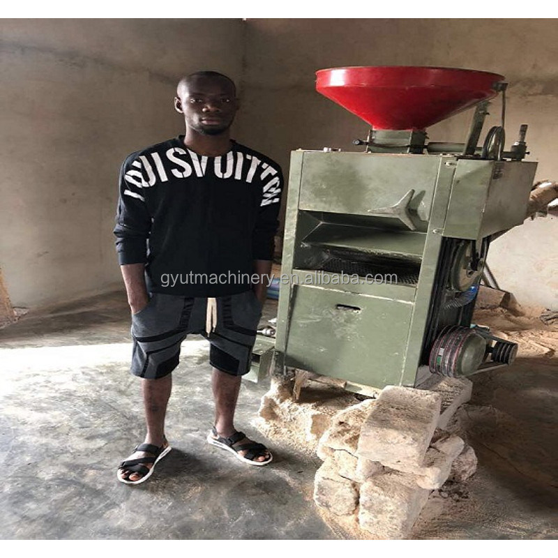 Machine de broyage de riz compacte pour le traitement du riz blanc en caoutchouc à rouleaux de 220V/380V