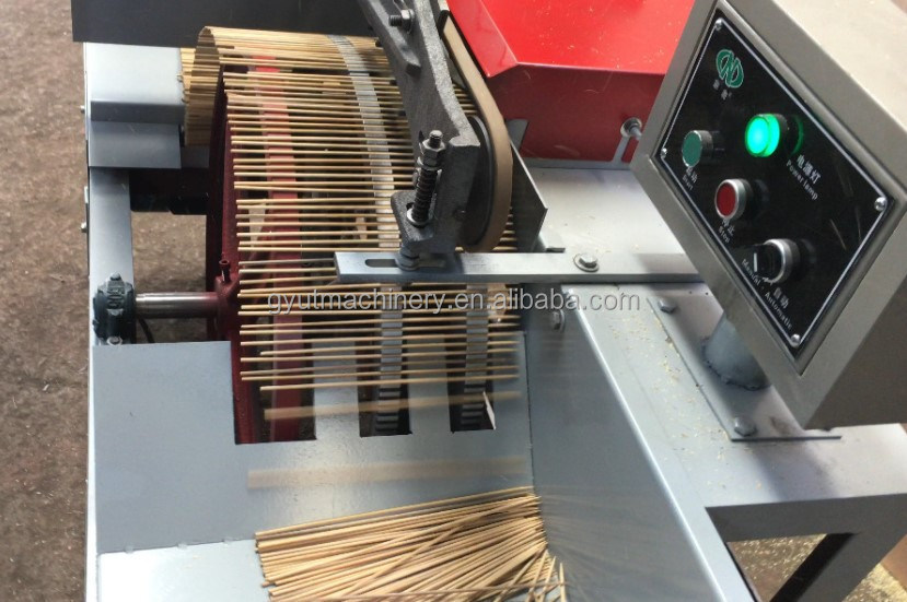 Splitter à bande de bambou pour 1250 x 700 x 500 mm écouvillon à dents baguette à chiquer bâton de barbecue