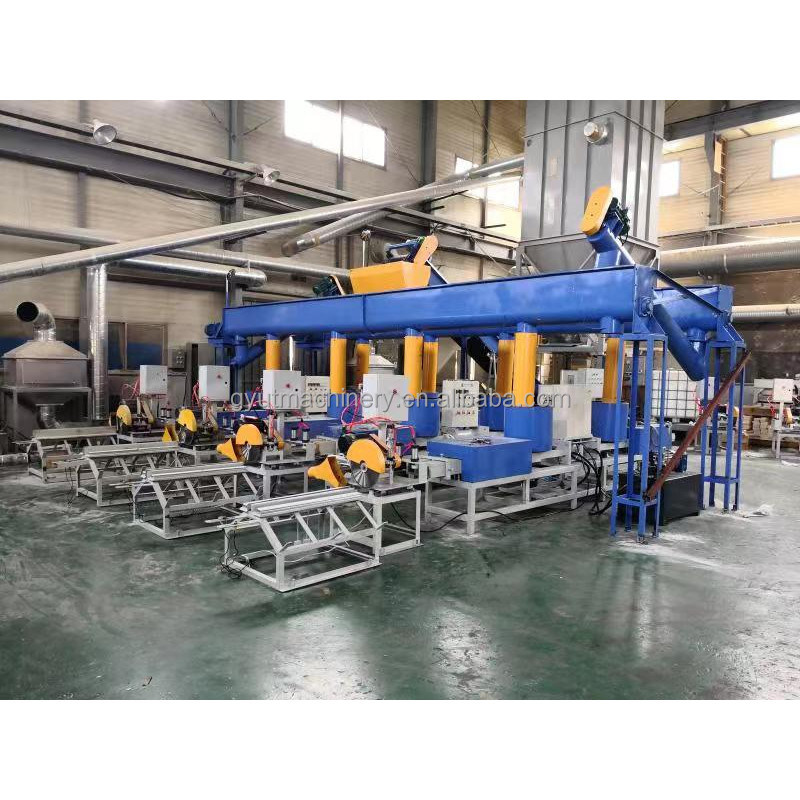 15kW de puissance Machine européenne de fabrication de blocs de palettes de bois pour la sciure et les éclats de bois