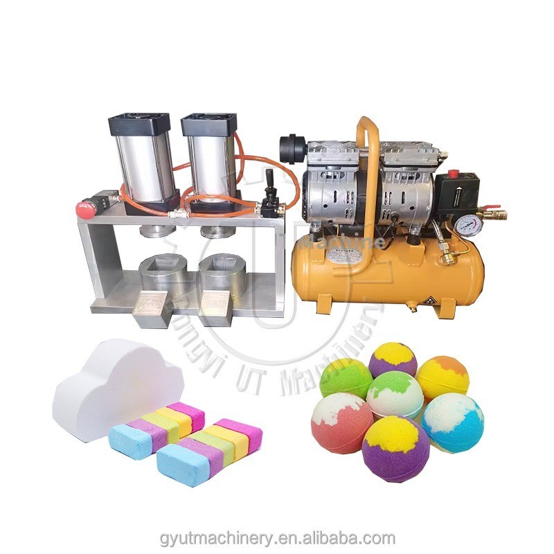 2024 Machine de presse à gaz de bain pneumatique pour la rétrécissement automatique des boules de bain