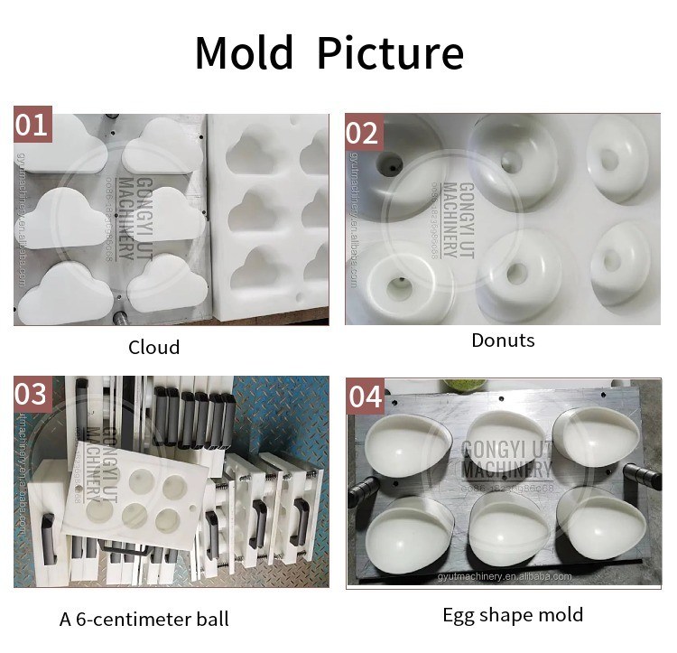 Machine de presse à billes à bulles manuelle pour magasins de vêtements Production de bombes de bain sur mesure