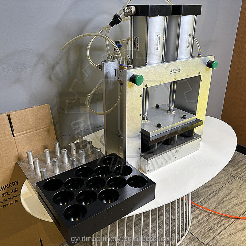 Presses pneumatiques sur mesure pour la fabrication de boules et de barres de shampooing